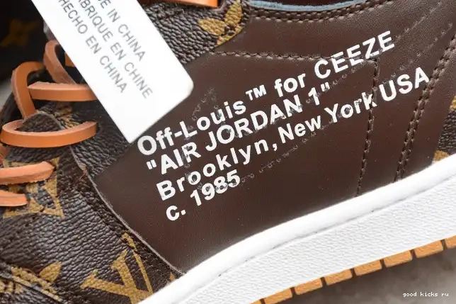 AQ0818-158 Air Jordan AJ1 OW x 1 Off-Louis 0512